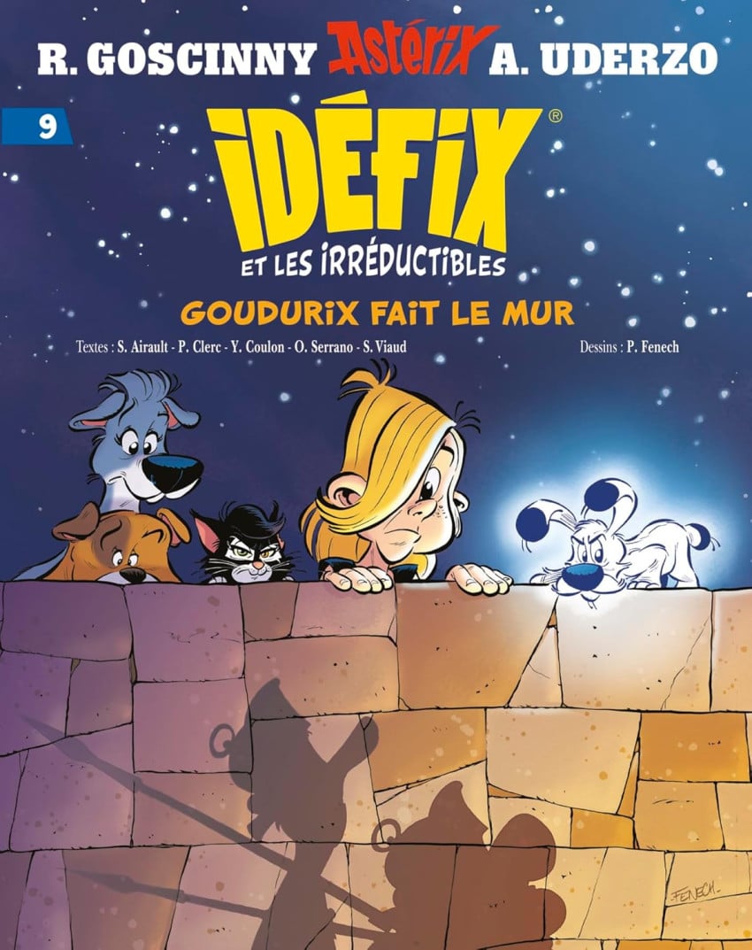 Couverture Idéfix et les Irréductibles T9 Goudurix fait le mur Philippe Fenech Albert René