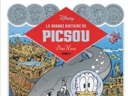 Couverture La Grande Histoire de Picsou T3 Don Rosa Glenat