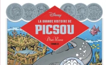 Couverture La Grande Histoire de Picsou T3 Don Rosa Glenat