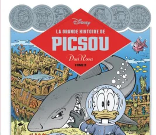 Couverture La Grande Histoire de Picsou T3 Don Rosa Glenat