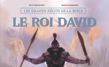 Couverture Le Roi David Chouraqui Bianchini Glénat
