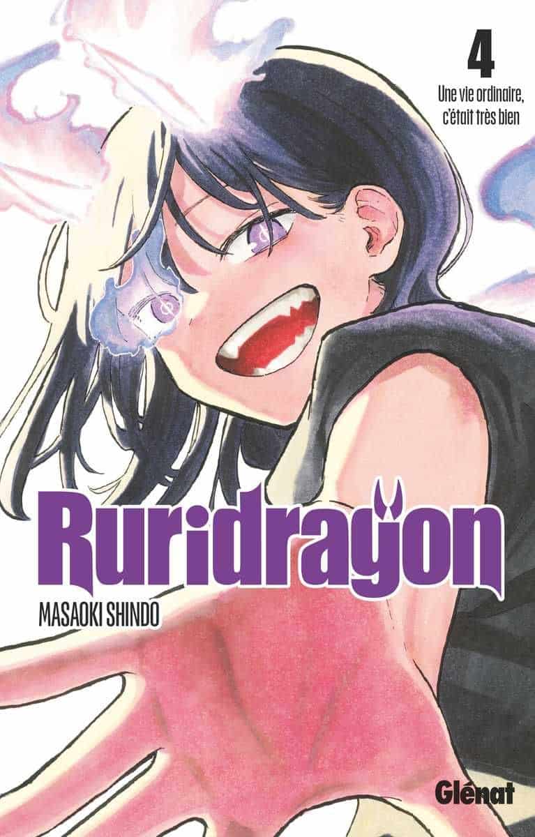 Couverture Ruridragon Tome 4 Masaoki Shindo Glénat Manga