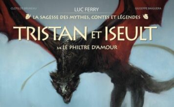 Couverture Tristan et Iseult T3 Le Philtre d amour Clotilde Bruneau Giuseppe Baiguera Glenat