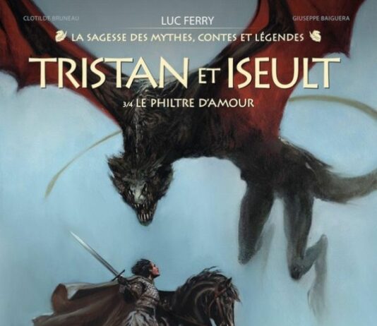 Couverture Tristan et Iseult T3 Le Philtre d amour Clotilde Bruneau Giuseppe Baiguera Glenat