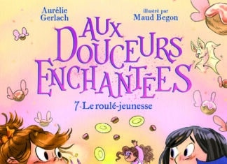 Couverture Aux douceurs enchantées 7 Le roulé-jeunesse Gerlach Begon Gallimard Jeunesse