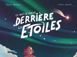 Couverture Ce qui se cache derrière les étoiles Josselin Dubreuil Glénat