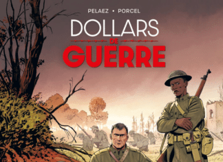 Couverture — [BD] Dollars de guerre, de Philippe Pelaez & Francis Porcel (Grand Angle)