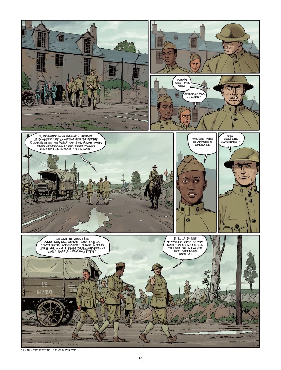 Planche intérieure Dollars de guerre Pelaez Porcel Grand Angle