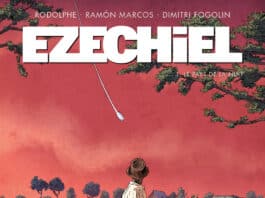 Couverture Ezechiel T1 Le Pays de la nuit Rodolphe Ramon Marcos Delcourt
