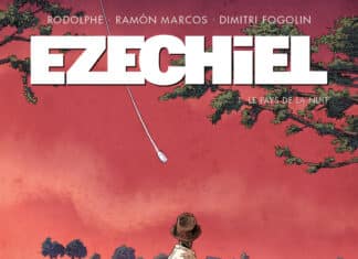 Couverture Ezechiel T1 Le Pays de la nuit Rodolphe Ramon Marcos Delcourt