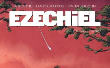 Couverture Ezechiel T1 Le Pays de la nuit Rodolphe Ramon Marcos Delcourt