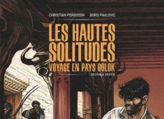 Couverture — [BD] Les Hautes Solitudes T2 – Voyage en pays Golok, de Christian Perrissin & Boro Pavlovic (Glénat)