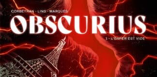 Couverture — [BD] Obscurius T1 – Lucy, de Corbeyran & Alex Lins (Soleil)