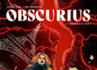 Couverture — [BD] Obscurius T1 – Lucy, de Corbeyran & Alex Lins (Soleil)