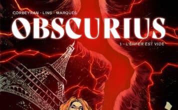 Couverture — [BD] Obscurius T1 – Lucy, de Corbeyran & Alex Lins (Soleil)