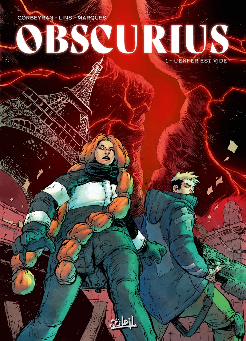 Couverture Obscurius T01 Lucy Corbeyran Alex Lins Soleil