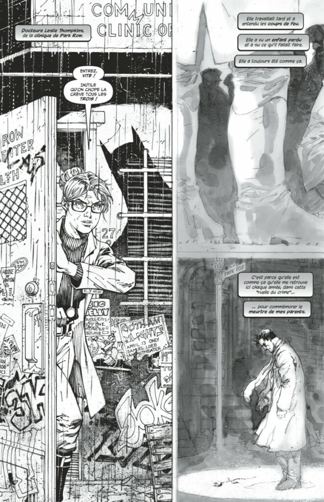 Planche intérieure Batman Silence 2 Intégrale Jeph Loeb Jim Lee Urban Comics