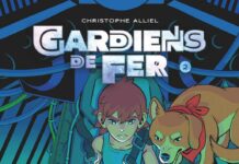 Couverture Gardiens de fer T2 Christophe Alliel Glénat Tchô
