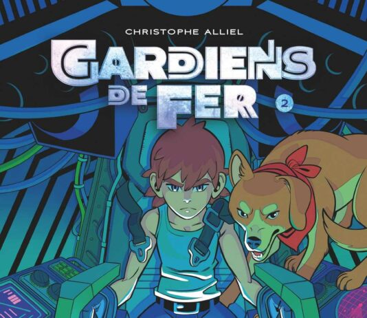 Couverture Gardiens de fer T2 Christophe Alliel Glénat Tchô