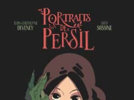 Couverture Portraits de Persil Deveney Sassine Glénat