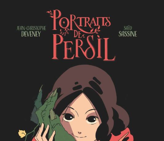 Couverture Portraits de Persil Deveney Sassine Glénat
