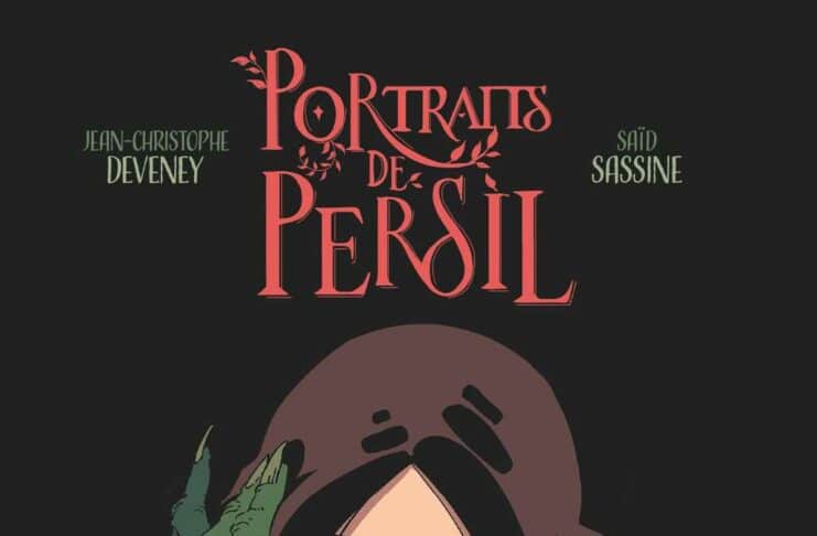 Couverture Portraits de Persil Deveney Sassine Glénat