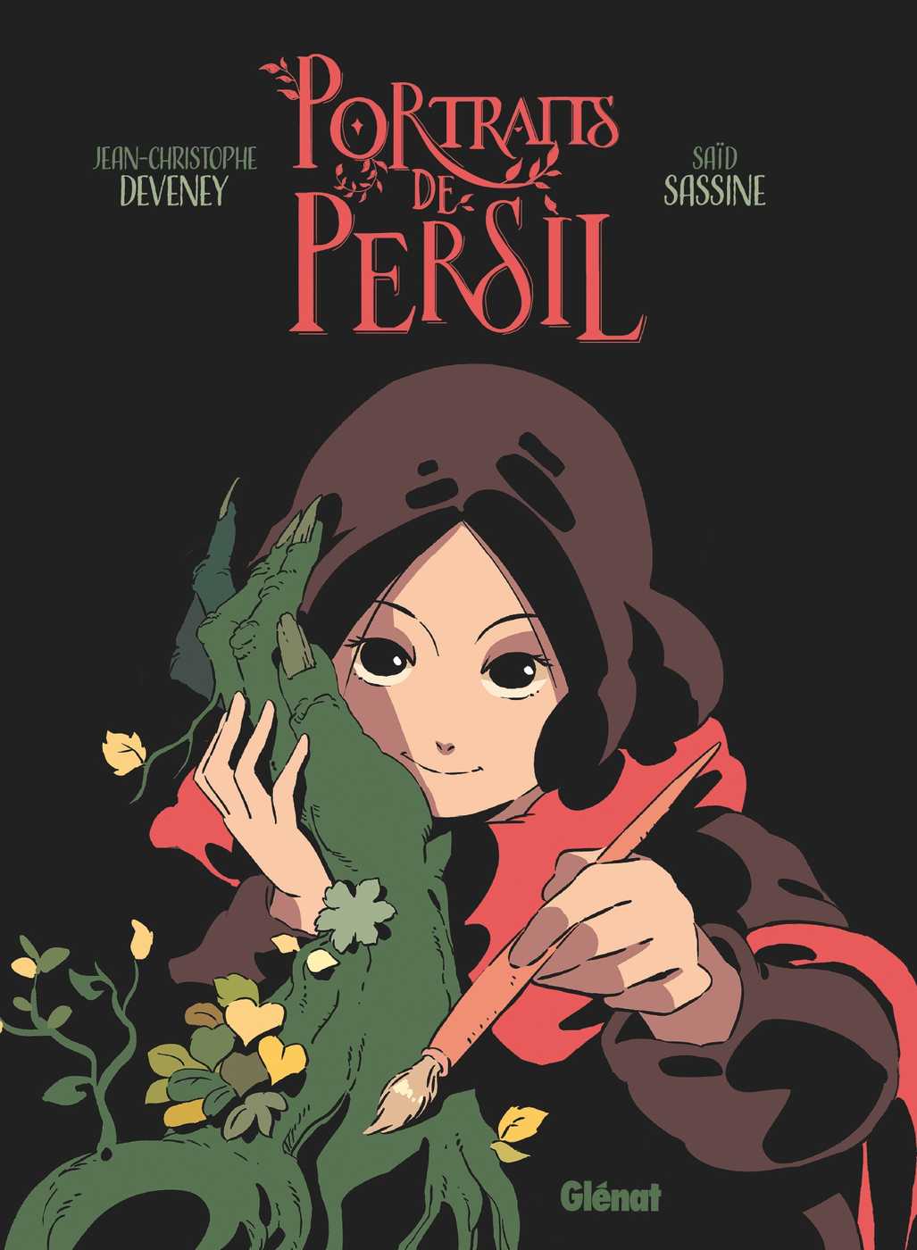 Couverture Portraits de Persil Deveney Sassine Glénat