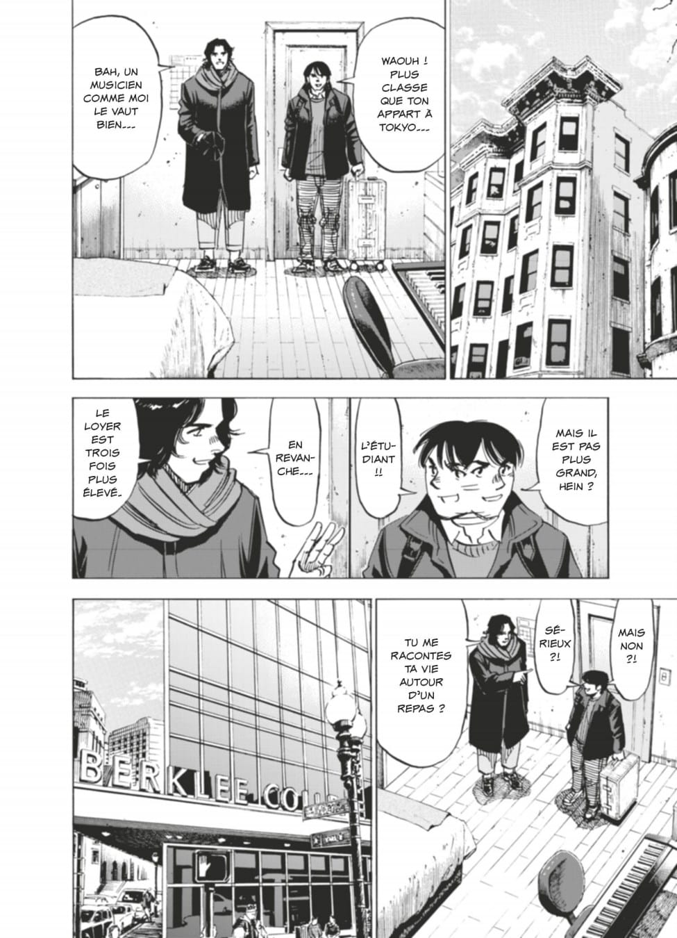 Planche intérieure Blue Giant Momentum tome 4 Ishizuka Number 8 Glénat