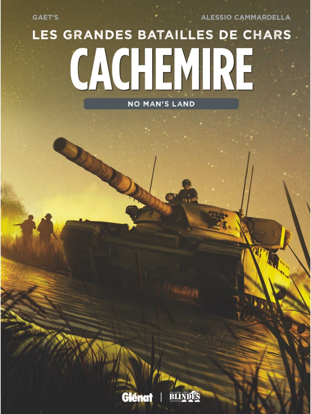 Couverture Cachemire No Man's Land Gaët's Cammardella Glénat