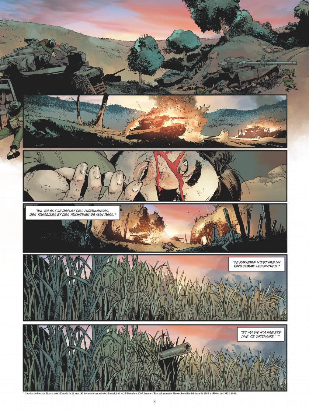 Planche intérieure Cachemire No Man's Land Gaët's Cammardella Glénat