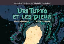 Couverture Uri Tupka et les dieux Mike Mignola Dave Stewart Delcourt