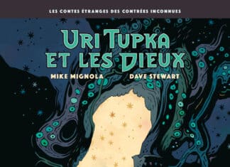 Couverture Uri Tupka et les dieux Mike Mignola Dave Stewart Delcourt