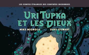 Couverture Uri Tupka et les dieux Mike Mignola Dave Stewart Delcourt