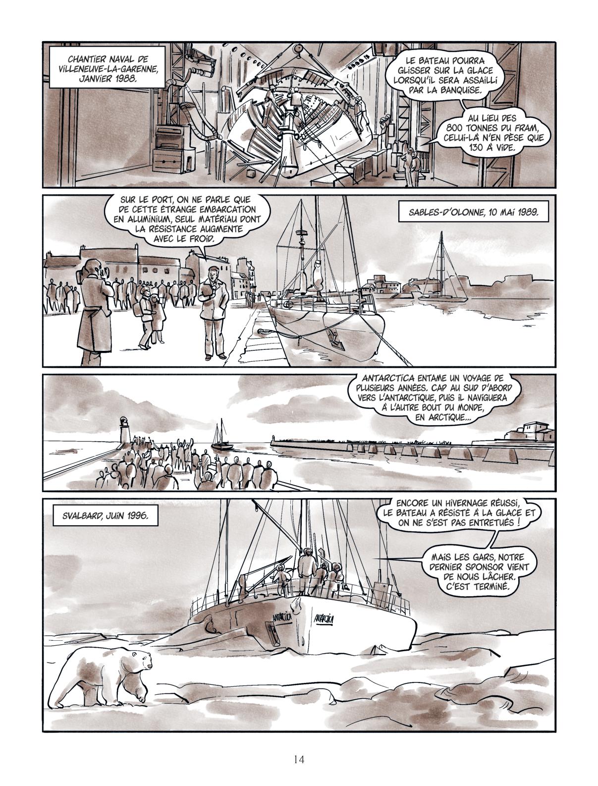 Planche intérieure De rêves et de plancton Adam Cezard Delcourt