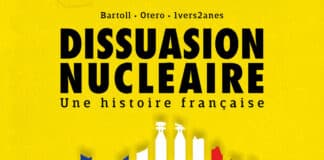 Couverture Dissuasion nucléaire Une histoire française Bartoll Otero Delcourt