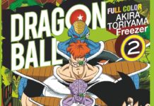Couverture Dragon Ball Full Color Freezer T2 Akira Toriyama Glénat