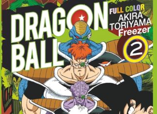 Couverture Dragon Ball Full Color Freezer T2 Akira Toriyama Glénat