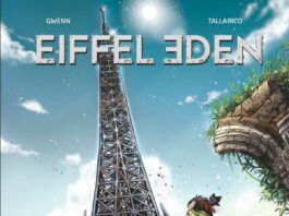 Couverture Eiffel Eden T1 Gwenn Dario Tallarico Glénat