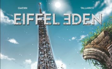 Couverture Eiffel Eden T1 Gwenn Dario Tallarico Glénat