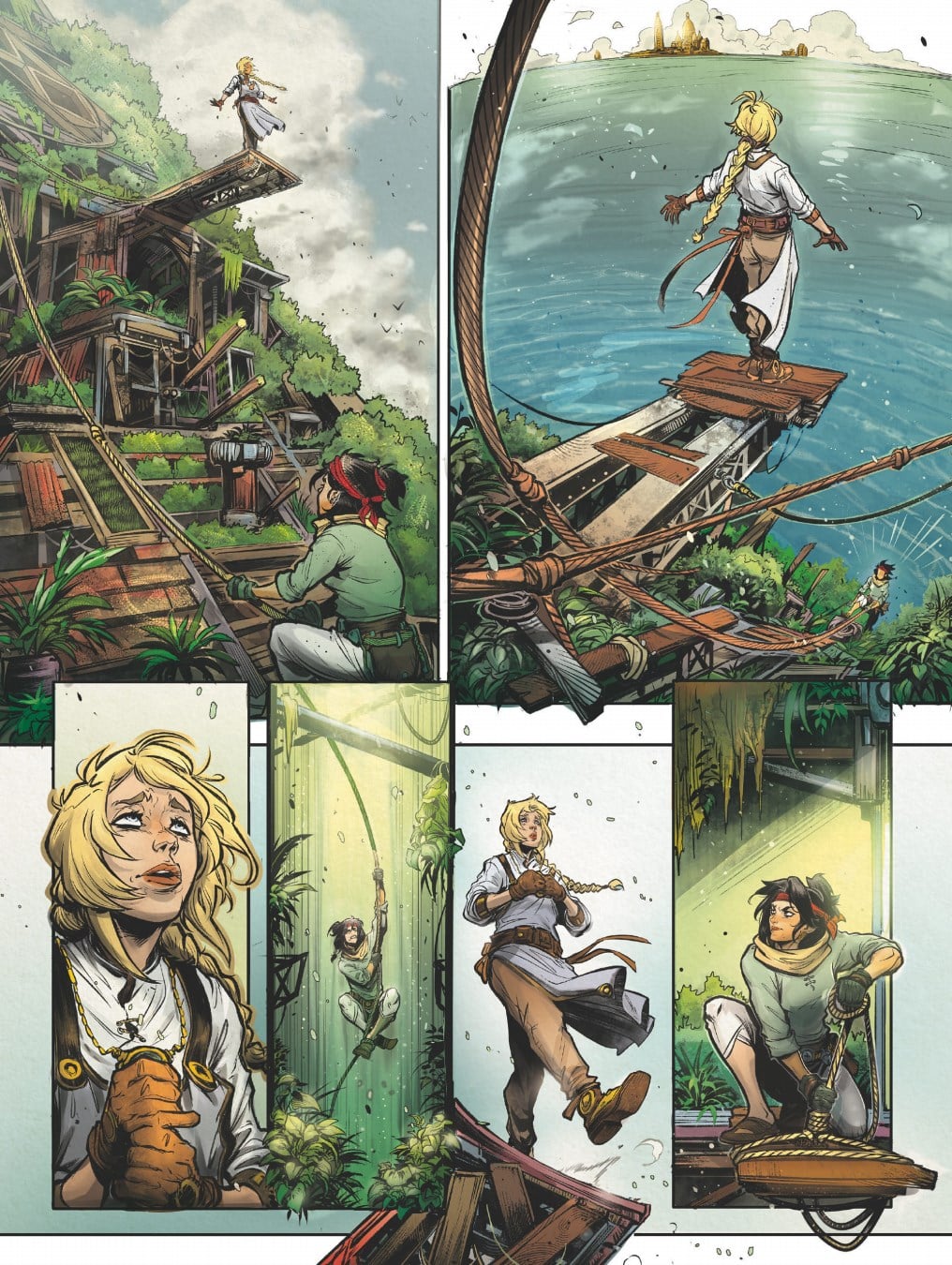 Planche intérieure Eiffel Eden Gwenn Tallarico Glénat