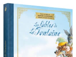 Couverture Les Fables de La Fontaine Édition prestige Delcourt
