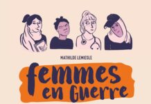 Couverture Femmes en guerre Mathilde Lemiesle Glénat