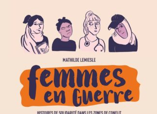 Couverture Femmes en guerre Mathilde Lemiesle Glénat