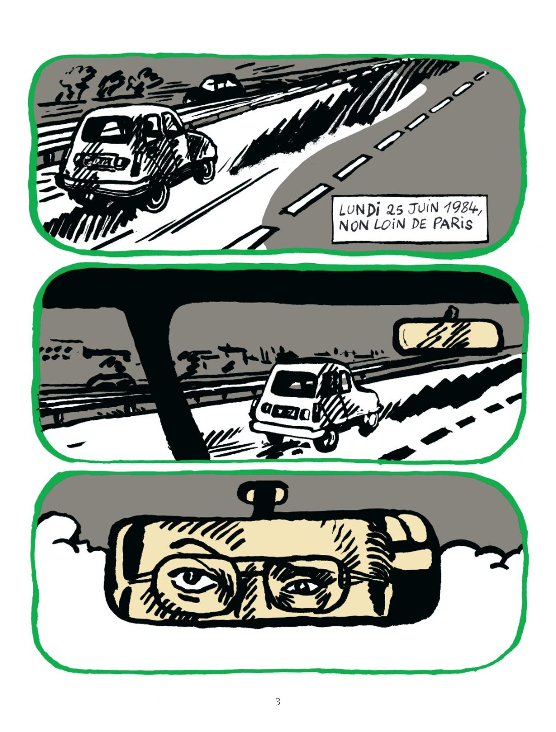 Planche intérieure Foucault Vies parallèles Potte-Bonneville Morvandiau Delcourt