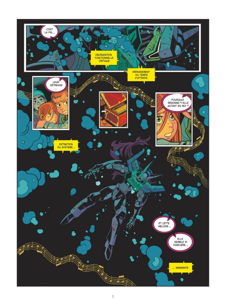 Planche intérieure Gardiens de fer T2 Christophe Alliel Glénat Tchô