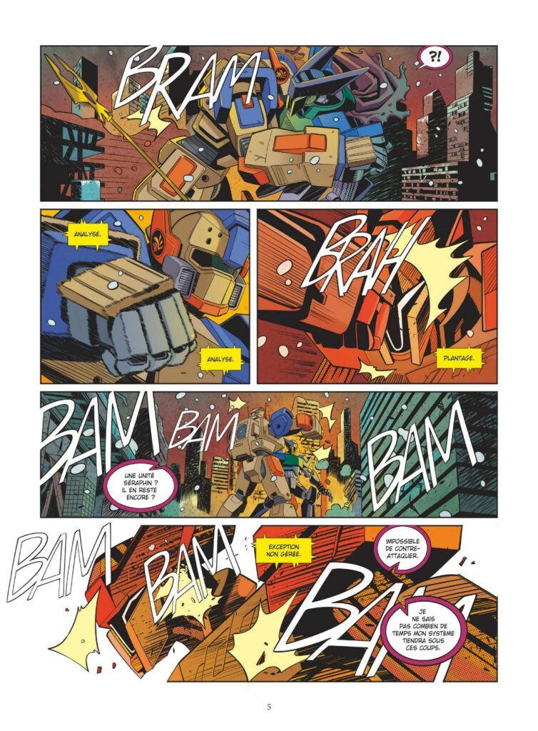 Planche intérieure Gardiens de fer T2 Christophe Alliel Glénat Tchô