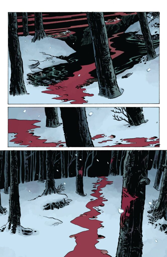 Planche intérieure Les Dossiers secrets de Hellboy Vampire Mignola Bá Moon Delcourt