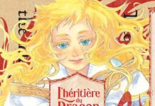 Couverture L'Héritière du dragon T2 Asuka Ishii Glénat Manga