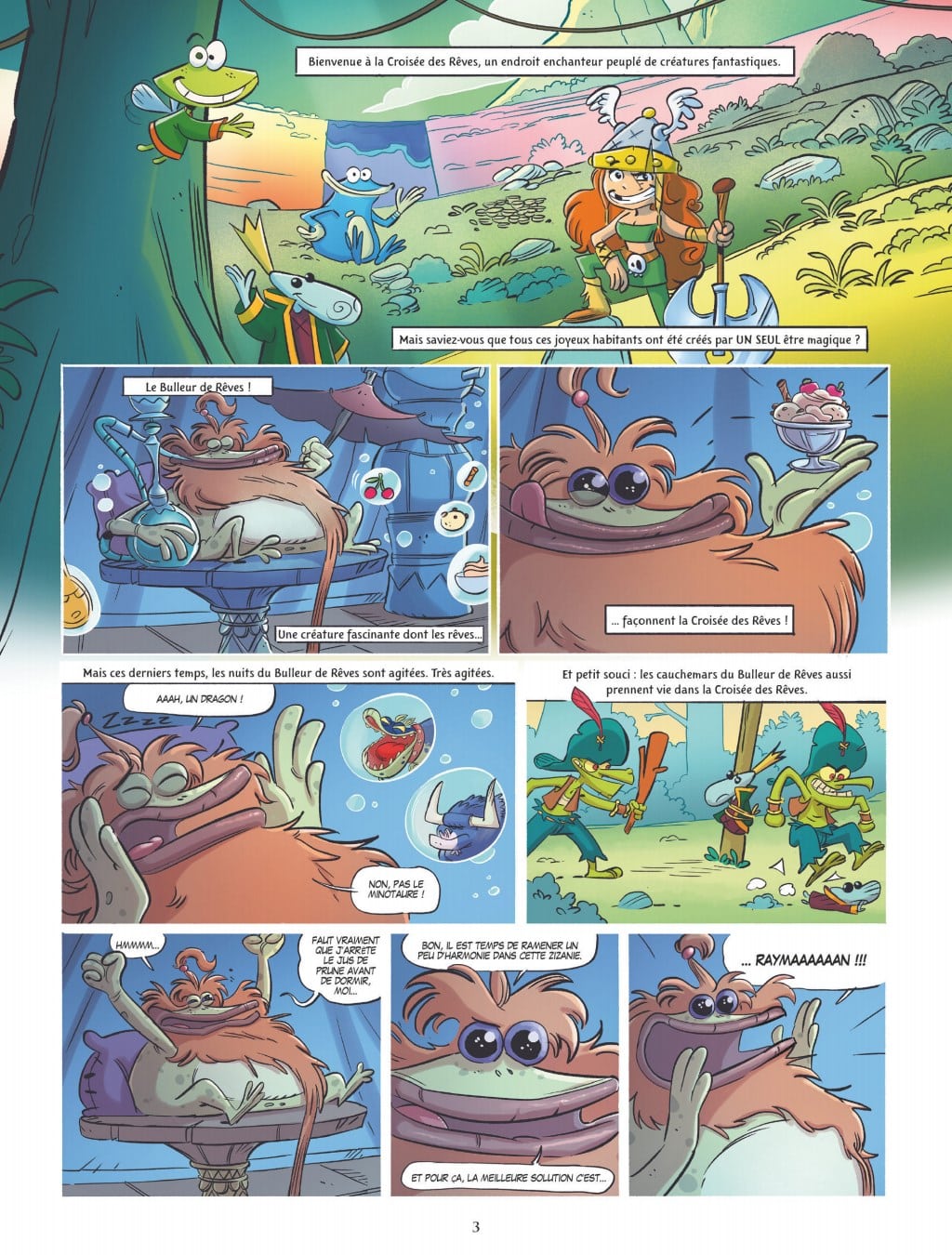 Planche intérieure The Lapins Crétins X Rayman Thitaume Priou Glénat