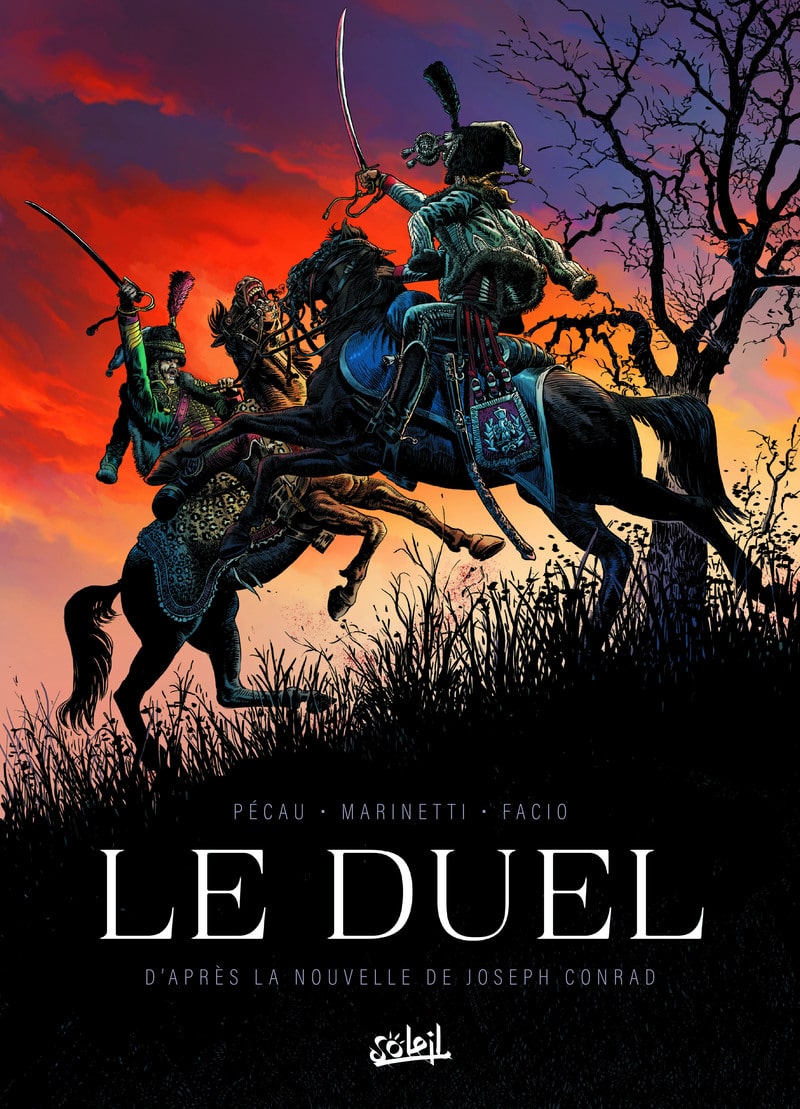 Couverture Le Duel Pécau Marinetti Soleil